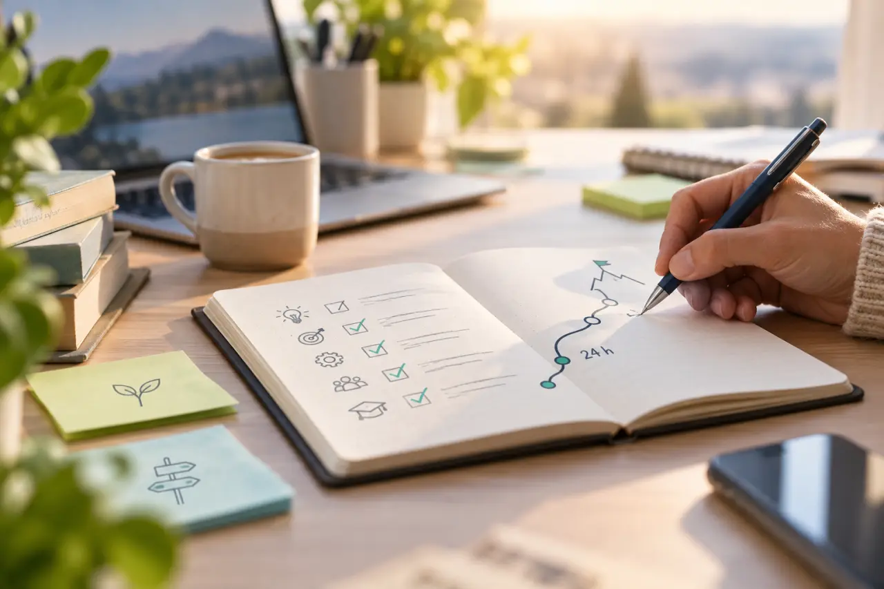 Bilan de compétences et reconversion : 24 heures pour passer du doute à un projet concret